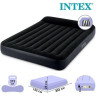 Надувной матрас INTEX Pillow Rest Classic Fiber-Tech 64150, 152×203×25 см, со встроенным насосом